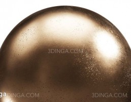 تکسچر فلز برنجی آسیب دیده